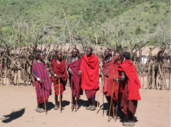 Masai village