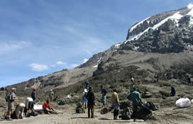 Mt. Kilimanjaro trail